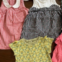 女の子90サイズ夏服の画像