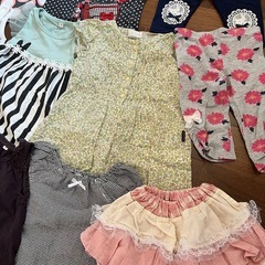 女の子90サイズ夏服の画像