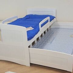 スライド式二段ベッドです