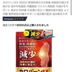カロバーンEX 30日分 肥満気味の方の体重 体脂肪の減少を助ける 血中中性脂肪 内臓脂肪 ウエスト周囲径 の減少をサポート 高めの BMI値 の改善に役立つ 機能性表示食品 αリポ酸 業界屈指23種のサポート成分贅沢配合 悩み解決ラボ の画像