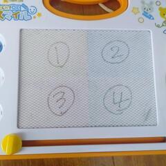 お絵描きでスマイル&ライオンのパペット人形の画像