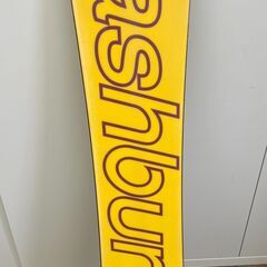 ij2416U スノーボード ashburton Japana 140cm kissamart ビンディング ブーツ付 カバー付 中古品 スキースポーツ 用品 男 女の画像