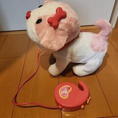 リモコンで動くわんわん　ぬいぐるみの画像