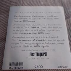 【2点set】Pier 1 Imports ピアワンインポーツ チェア 椅子 カバー の画像
