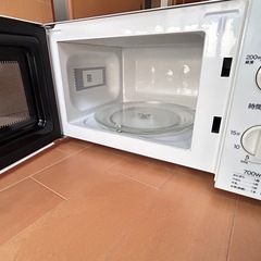 取引き相手決定！値下げしました！電子レンジの画像