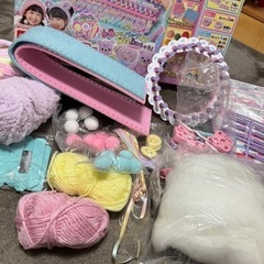 ラブあみ　　編み物知育玩具の画像