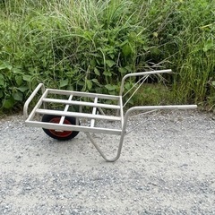 アルミ平型一輪車 アルミ 手押し一輪車 