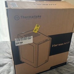 【新品】Thermaltake アルミニウム ブラック Versa H17 ミニタワー型PCケース CS7096 CA-1J1-00S1NN-00の画像