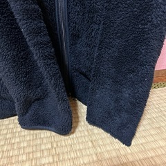ユニクロ ふわふわ糸 フリース フルジップジャケット レディース  サイズ Lの画像