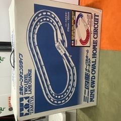 ②ミニ四駆オーバルサーキットコース中古品