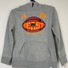 GAP ギャップキッズ　パーカー　スウェット　140 グレー