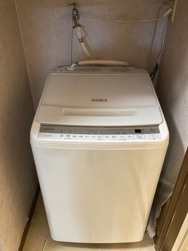 洗濯機（2021年製日立ビートウォシュ）※取りに来て頂ける方限定！