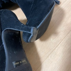 grl グレイル　ブラック　スウェードロングブーツ　サイズ23cmの画像