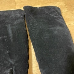 grl グレイル　ブラック　スウェードロングブーツ　サイズ23cmの画像