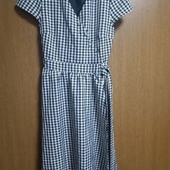 tocco closetチェックワンピース