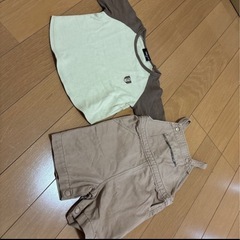 子供服　Tシャツ80、オーバーオール90サイズ　⭐️COMME CA ISM 　の画像