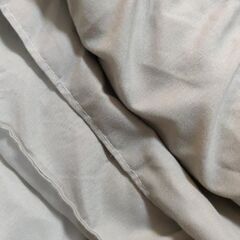 グレー掛け布団  【Ag+銀イオン抗菌素材】 150x210cmの画像