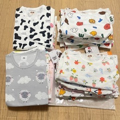 【都内・郵送OK】キッズパジャマ 女の子向け 未使用おすそわけ♪