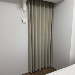 遮光カーテン　1枚　一級遮光　グレー 厚手 防寒 断熱