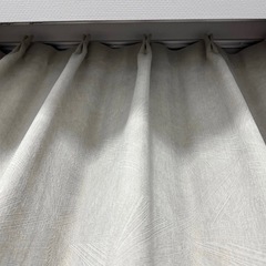 遮光カーテン　1枚　一級遮光　グレー 厚手 防寒 断熱の画像