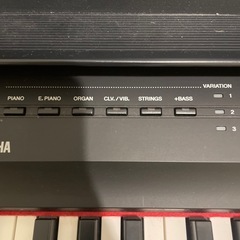 YAMAHA 電子ピアノ台、椅子付きの画像