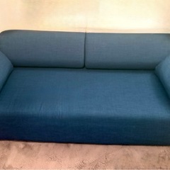 【美品
】IKEA 3人がけソファ　ソファーベッド