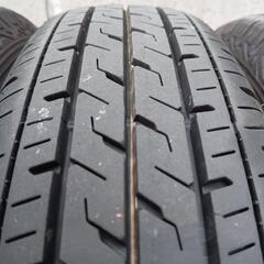 夏★12インチ★軽トラック★100％車検対応★軽バン【富山】エブリィ バン キャリー ハイゼッ トバモス アクティ Nバン サンバー 軽トラック 中古4本 スズキ ダイハツ ホンダ スバル  Kトラ 軽トラ JW-T規格　ライトトラック夏タイヤ 軽貨物車 VAN バン の画像