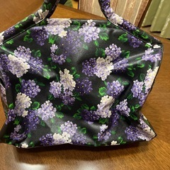 フェイラー 紫陽花 あじさい トートバッグ 大サイズ フェイクレザーの画像