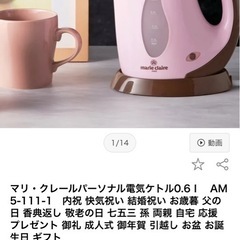 新品　電気ケトル