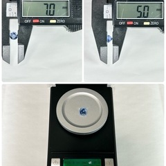 天然石 カラーチェンジ フローライト 1.68ct ルースの画像