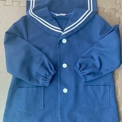 保育園　幼稚園　園児　園服　制服　セーラー服　チェック柄ズボン　120の画像