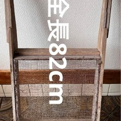 土ふるい機 自作品 手動式 年代物の画像