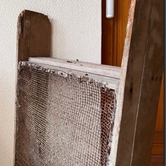 土ふるい機 自作品 手動式 年代物の画像