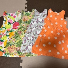 H&M ワンピースセット 2-4Yの画像
