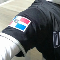 希少　ネット販売限定版　MLB　NYメッツ　ソト選手　ドミニカ代表　ユニフォームの画像