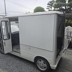 ダイハツ　ミラウォークスルーバン　キッチンカーの画像