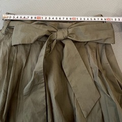 【試着のみ美品】ナノユニバース＊フレアスカートの画像