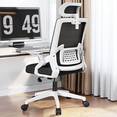 【新品未開封】UKILIFE オフィスチェア 白 メッシュ｜田無...