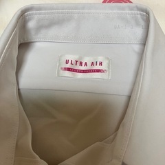 レディースワイシャツ長袖汚れ有りの画像