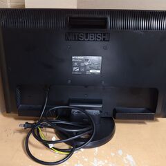 世田谷区近辺配送可能　正常作動品　パソコンモニター　MITSUBISHI 23型ワイド	23 インチ　液晶ディスプレイ(ノングレア) フルHD対応/ブラック RDT232WLM(BK)の画像