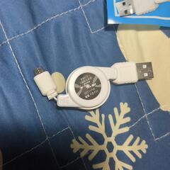 microUSBリールケーブルの画像
