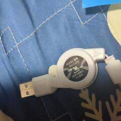 microUSBリールケーブルの画像