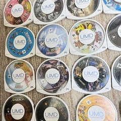 PSP 箱無しUMDソフトまとめ売り 19本セットの画像