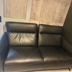 大塚家具　皮　ソファー