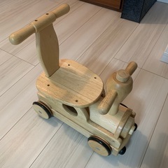 木's乗用ポッポ 野中製作所 手押し車　乗用玩具　キャッチミーc...