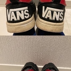 VANS キッズスニーカー 17.0 子供靴の画像