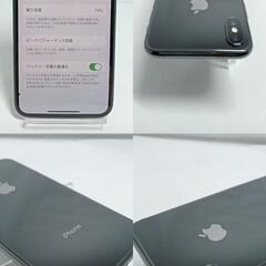 動作確認済！　iPhoneX　A1902　64GB　本体　スペースグレイ 　SIMフリー　250053708の画像