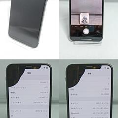 動作確認済！　iPhoneX　A1902　64GB　本体　スペースグレイ 　SIMフリー　画面破損あり　251599454の画像