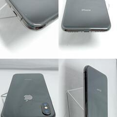 動作確認済！　iPhoneX　A1902　64GB　本体　スペースグレイ 　SIMフリー　画面破損あり　251599454の画像