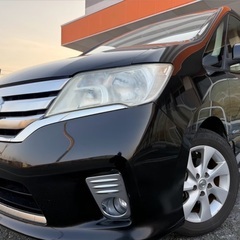 8人乗り☆ガソリン代 節約☆S-HYBRID入りました‼️24年式☆月々1.2万円〜分割払い可❗️車検2年付き！大人気☆ニッサン セレナ☆フリップダウンモニター付き☆Bluetooth対応SDナビ☆走行中DVD見れます☆ETC☆バックカメラ☆ドラレコ付きのフル装備☆電動スライドドア☆ウィンカーミラー☆フル装備☆純正アルミ☆事故修復歴無し☆車内広々三列シート‼️の画像